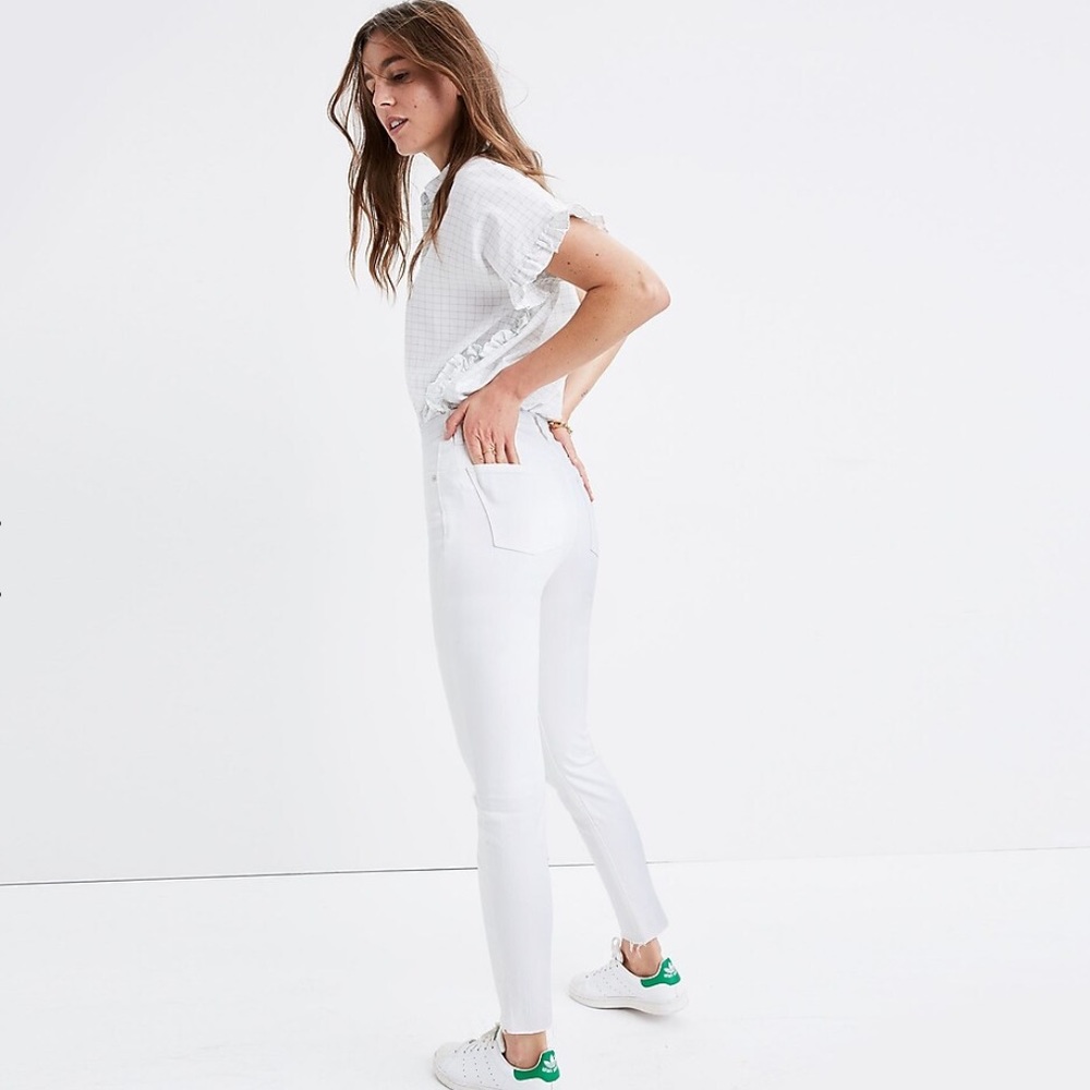 Madewell 9” high-rise skinny crop size 27